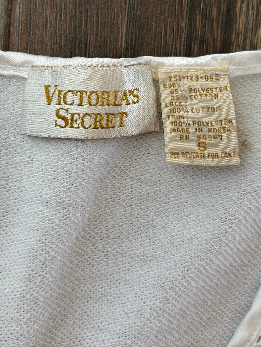Vtg 90s Gold Label Victorias Secret Button-Front Cardigan Womens Sm White Lace